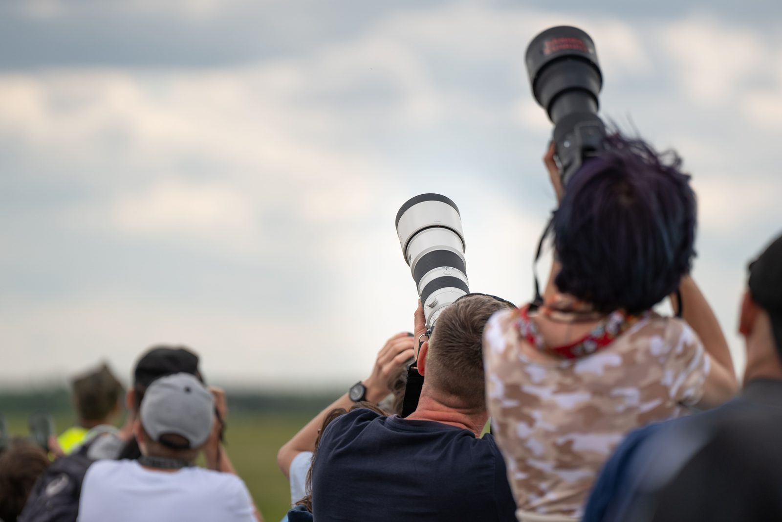 Birdwatching optics demonstration